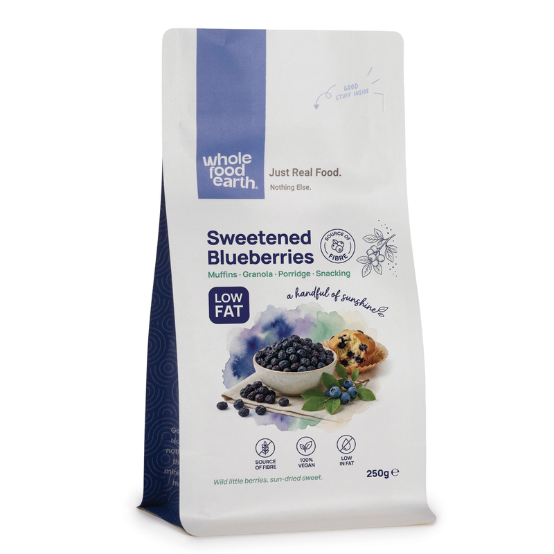 Sweetened Blueberries
