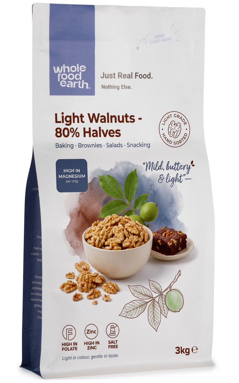 Light Walnuts - 80% Halves