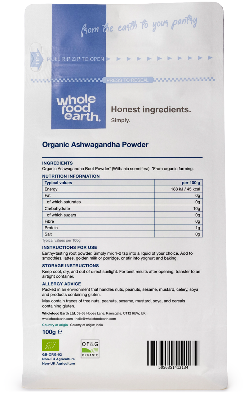 Organic Ashwagandha Powder