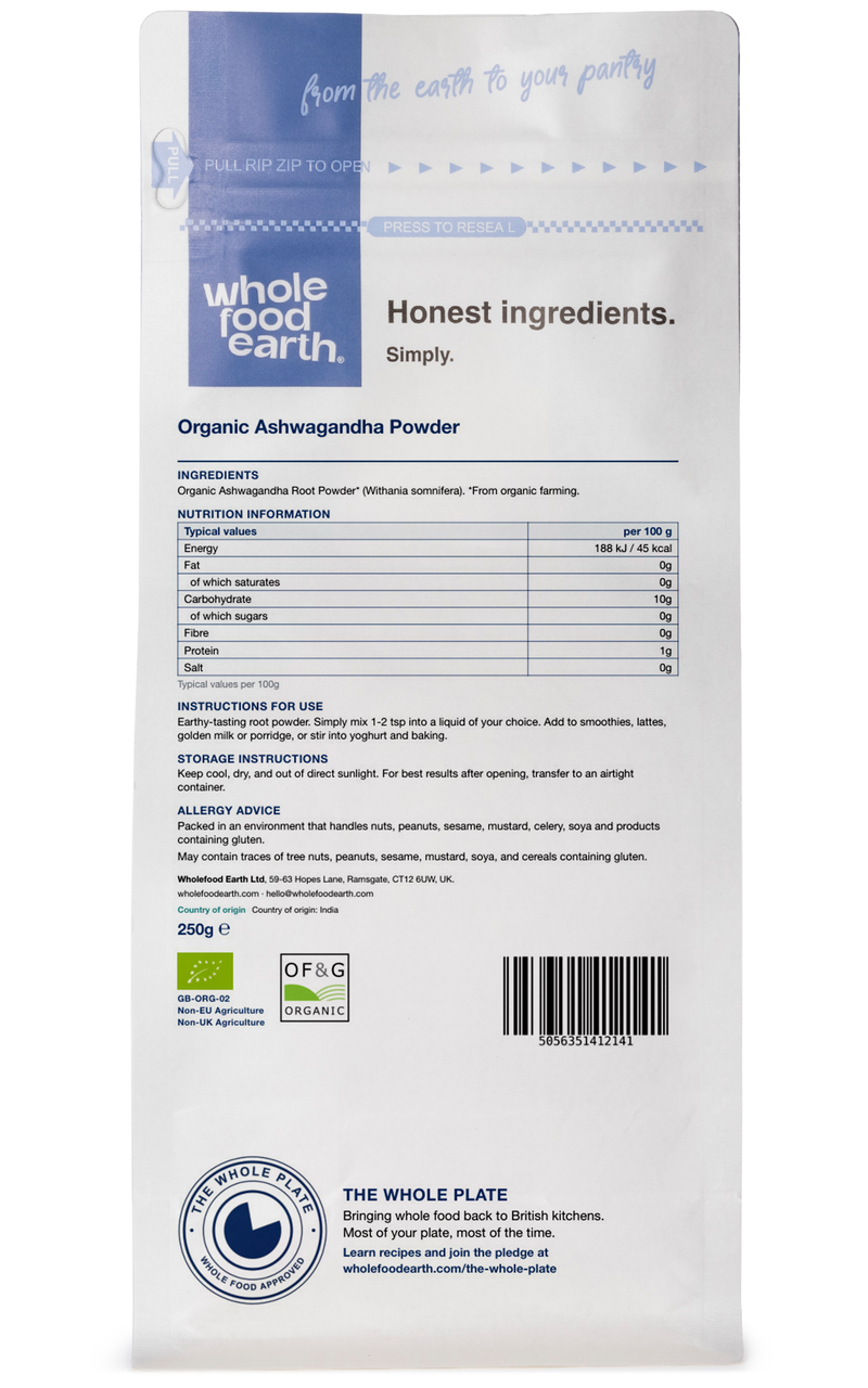 Organic Ashwagandha Powder