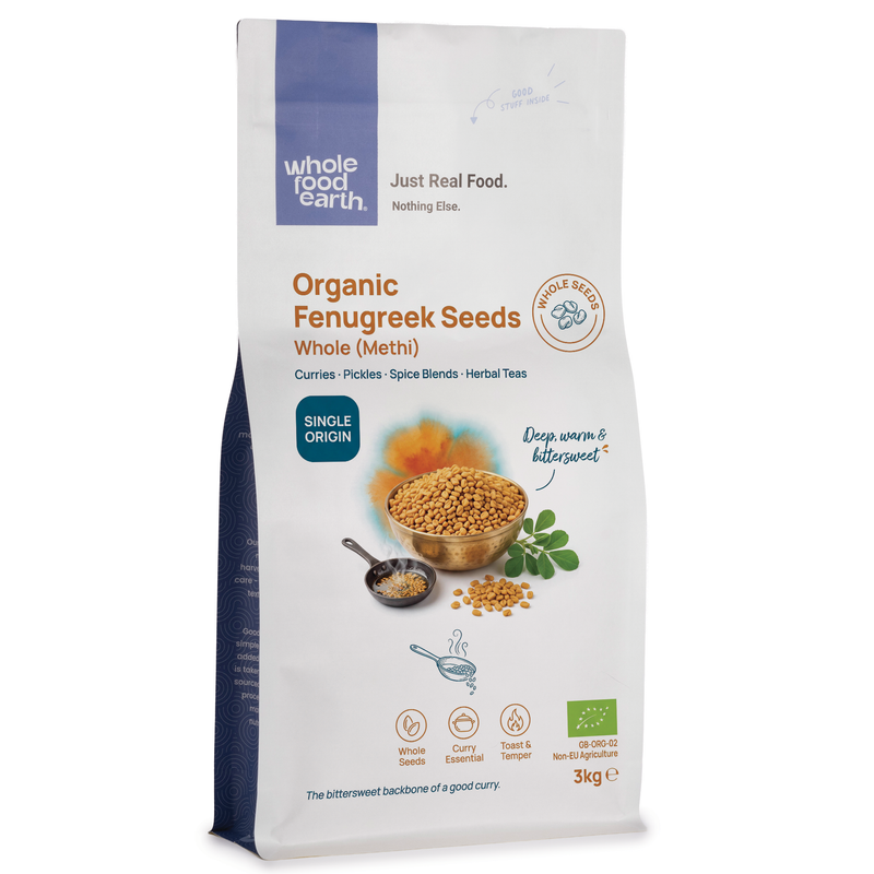 Organic Fenugreek Seeds Whole
