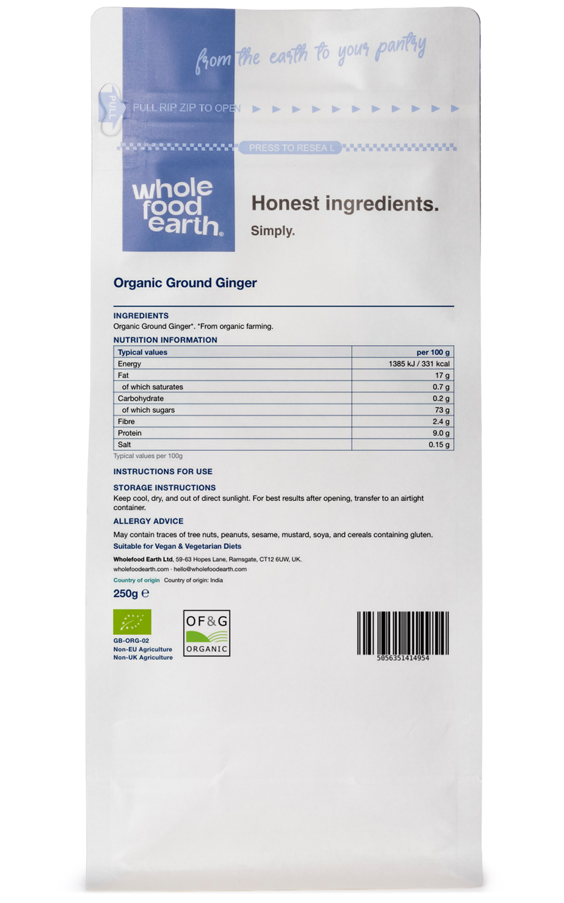 Organic Ground Ginger