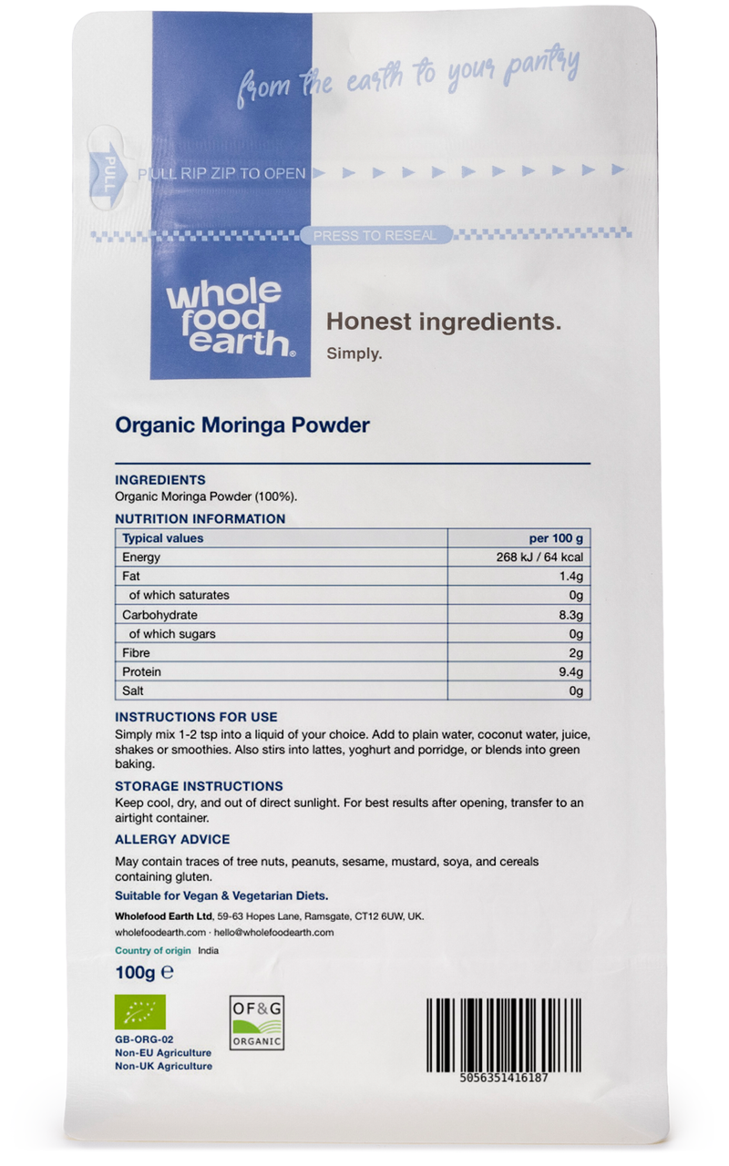 Organic Moringa Powder