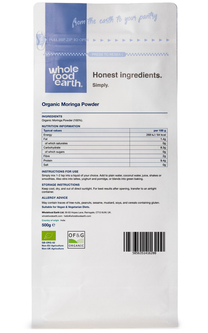 Organic Moringa Powder