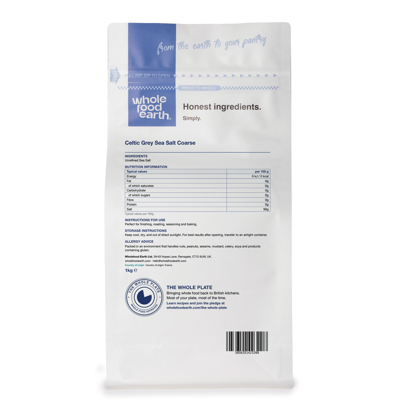 Celtic Grey Sea Salt Coarse (Sel de Guerande) Unrefined