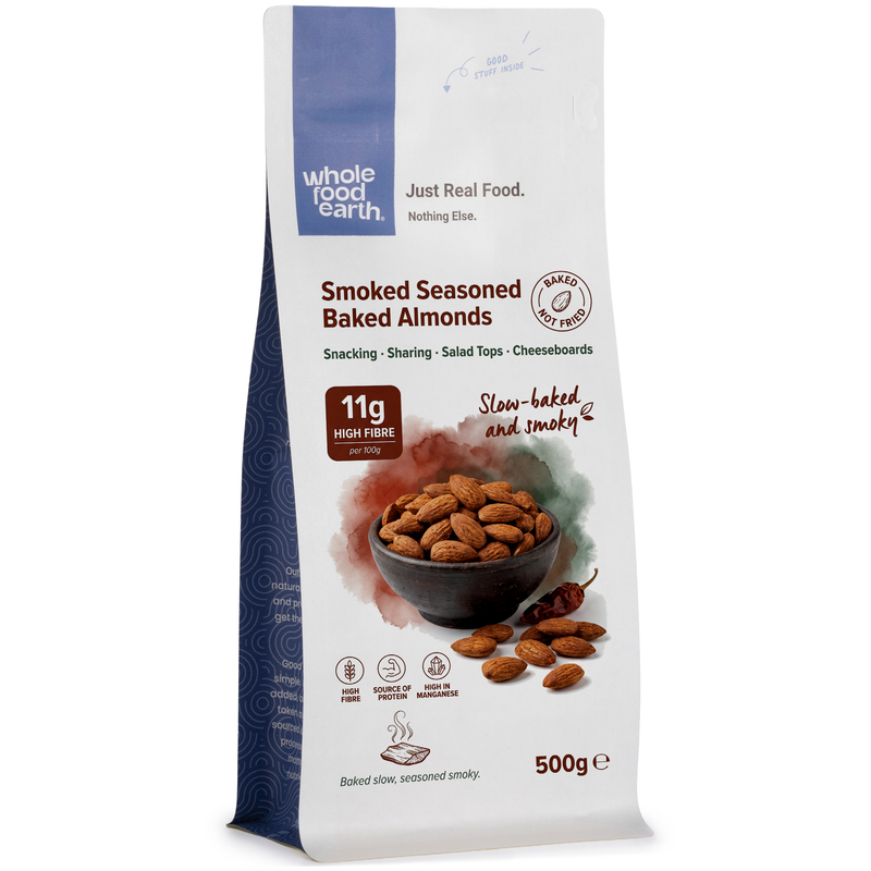 Smoked Seasoned Baked Almonds