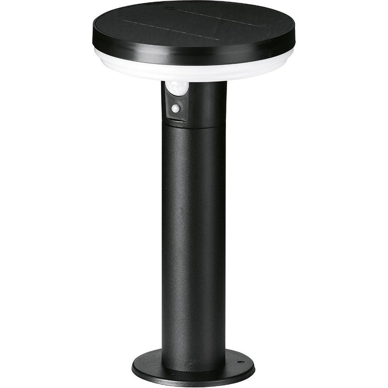 4lite Antheia IP54 Die-Cast Aluminium LED Solar Garden Spike Light with Built in PIR Motion Sensor - Single