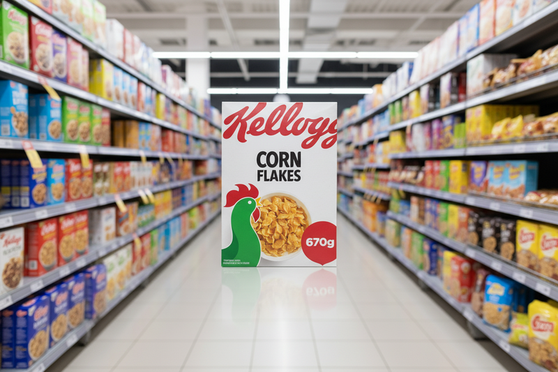 12 x Kelloggs Corn Flakes 670G