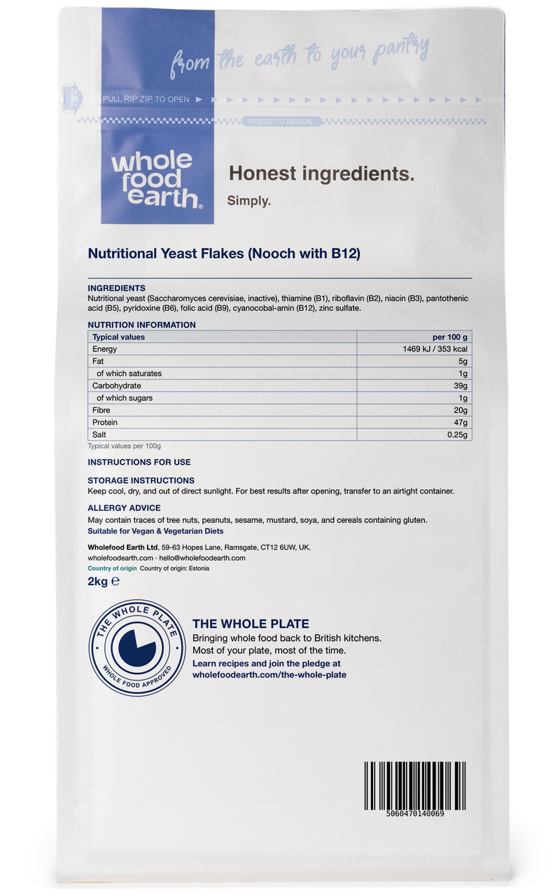 Nutritional Yeast Flakes (Nooch with B12)