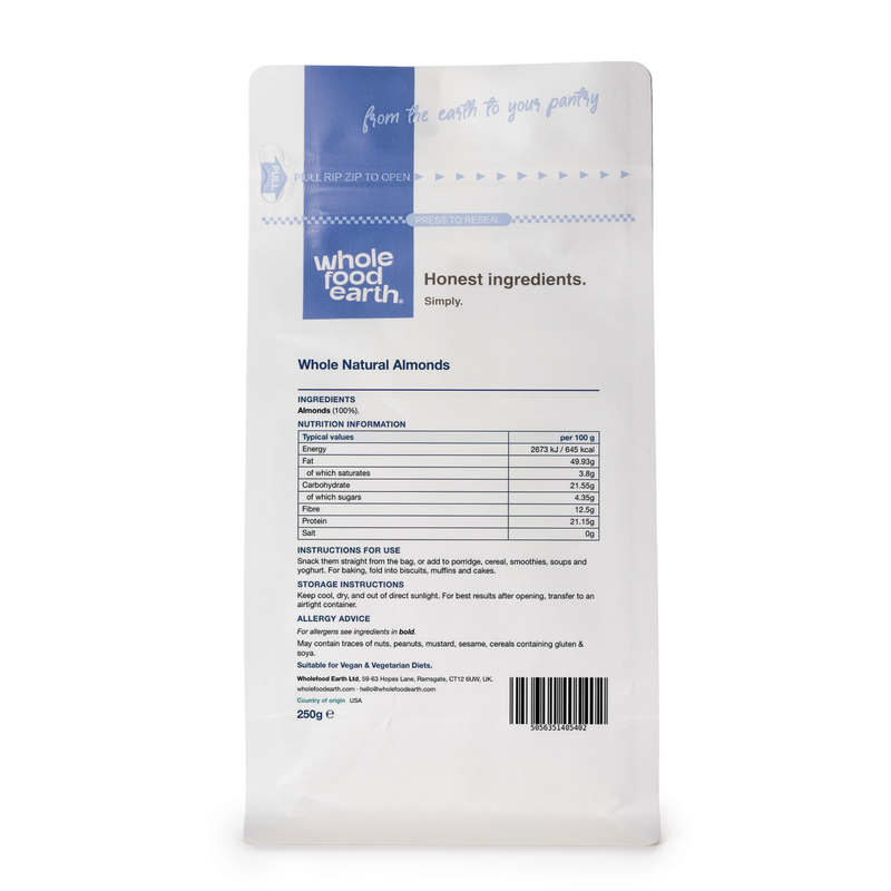Organic Almonds Whole