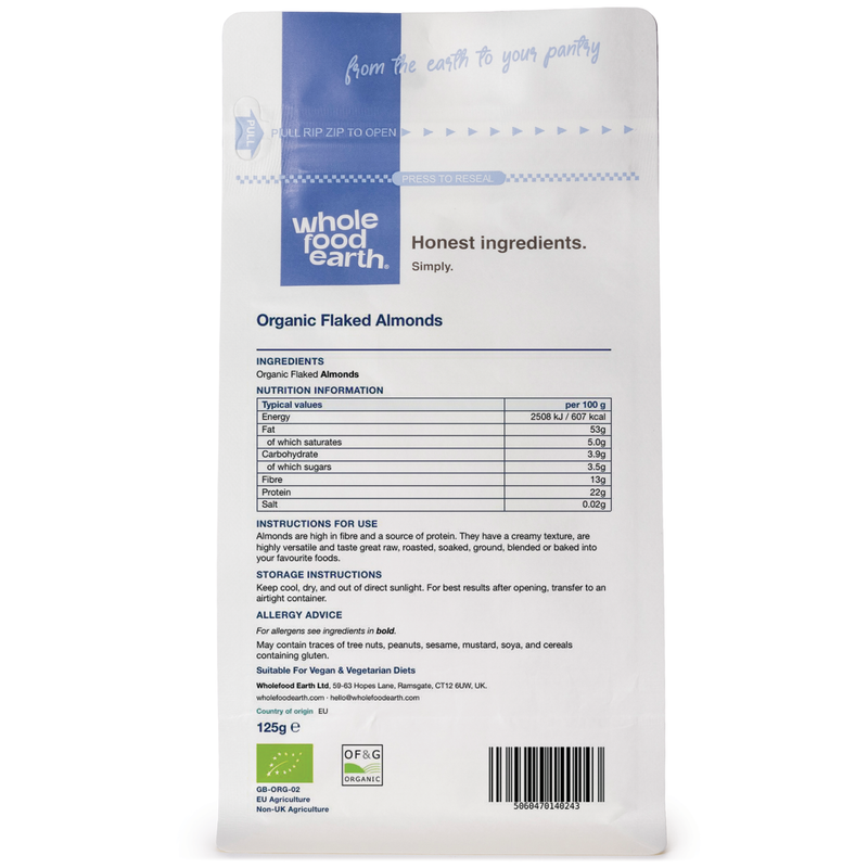 Organic Flaked Almonds