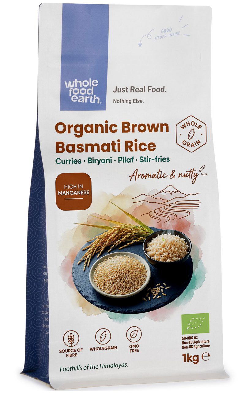 Organic Brown Basmati Rice