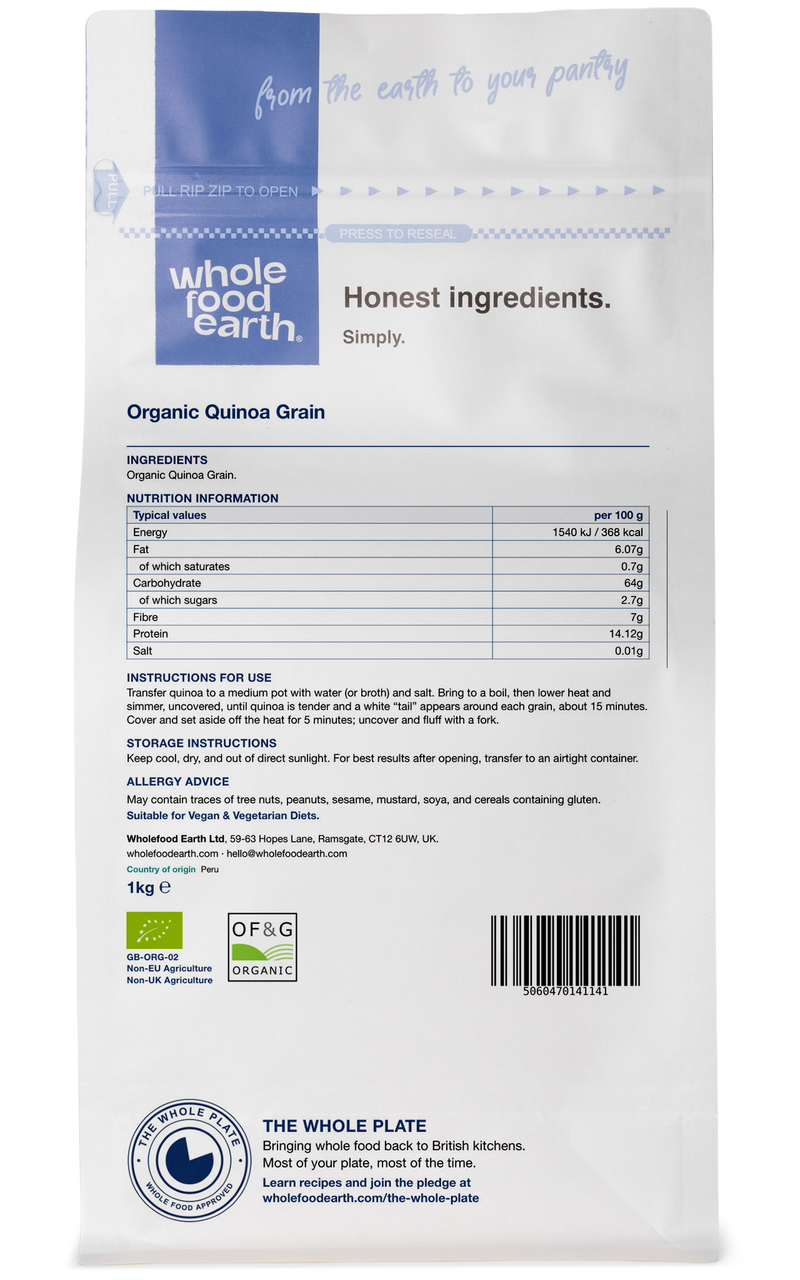Organic Quinoa Grain