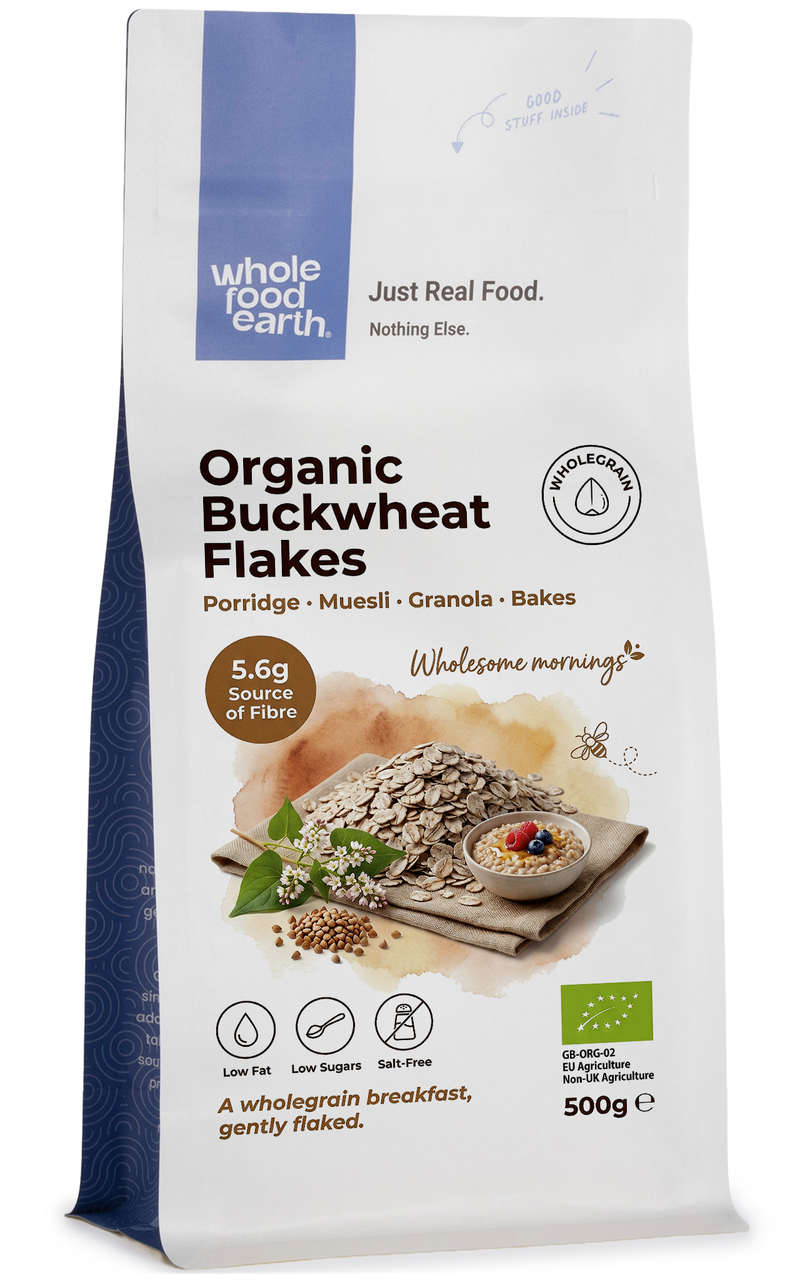 Organic Buckwheat Flakes