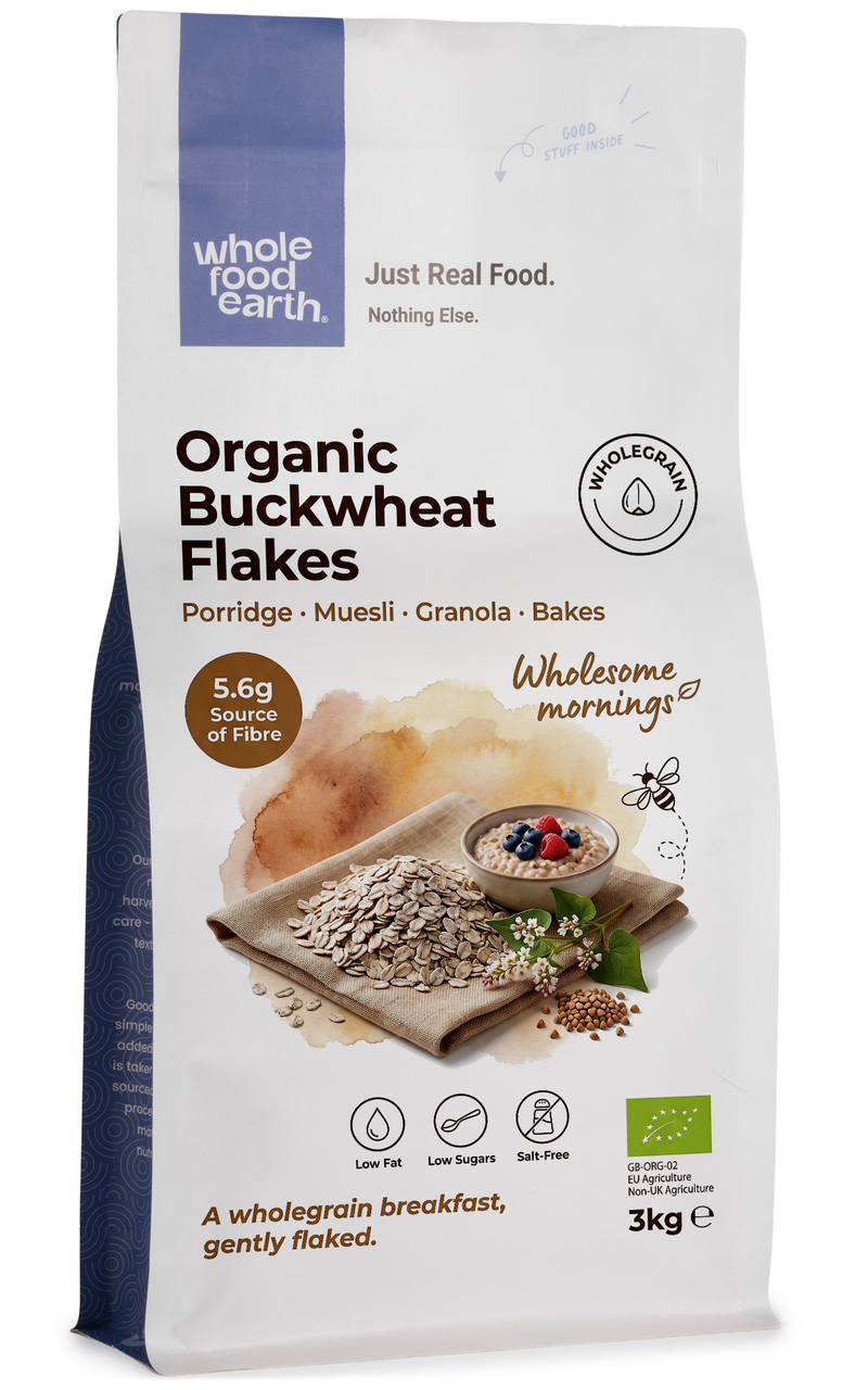 Organic Buckwheat Flakes