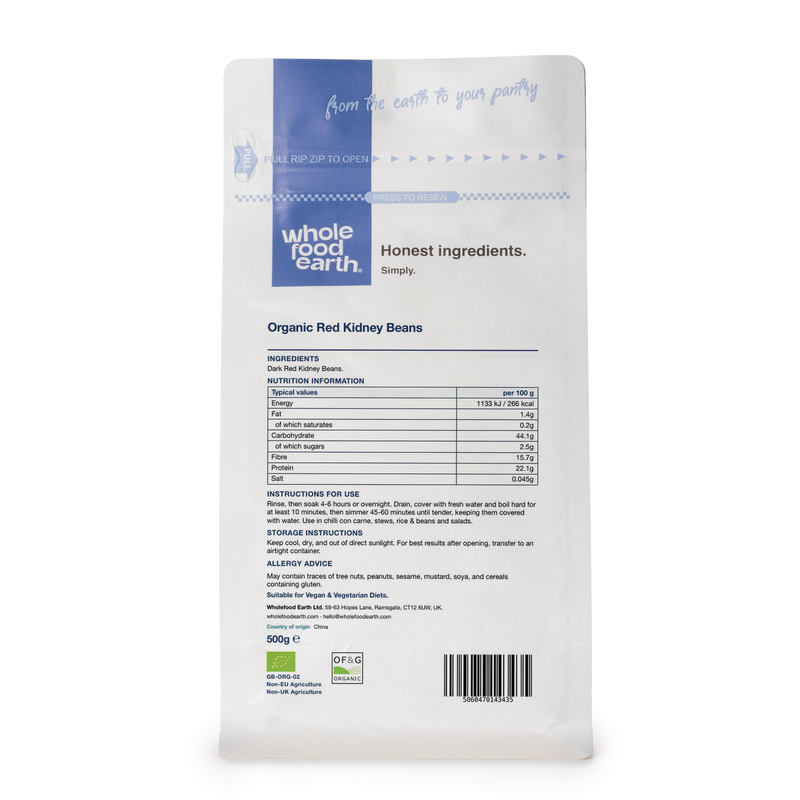 Organic Red Kidney Beans