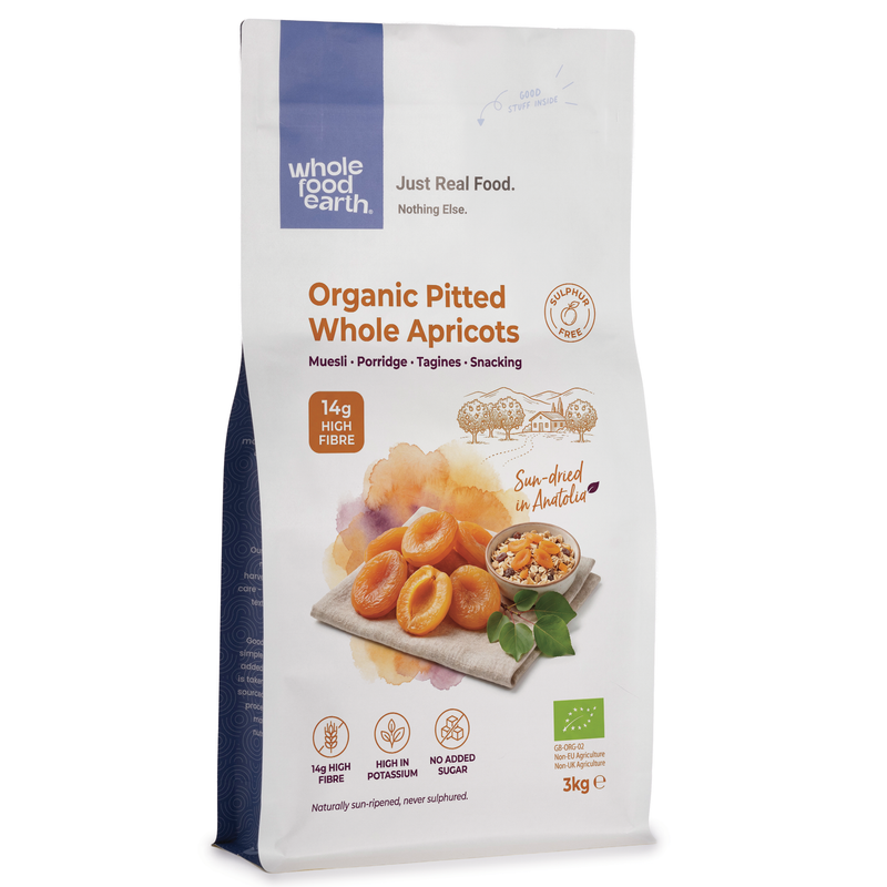 Organic Pitted Whole Apricots