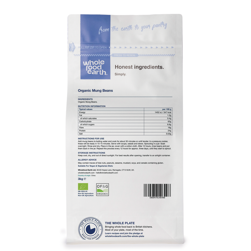 Organic Mung Beans