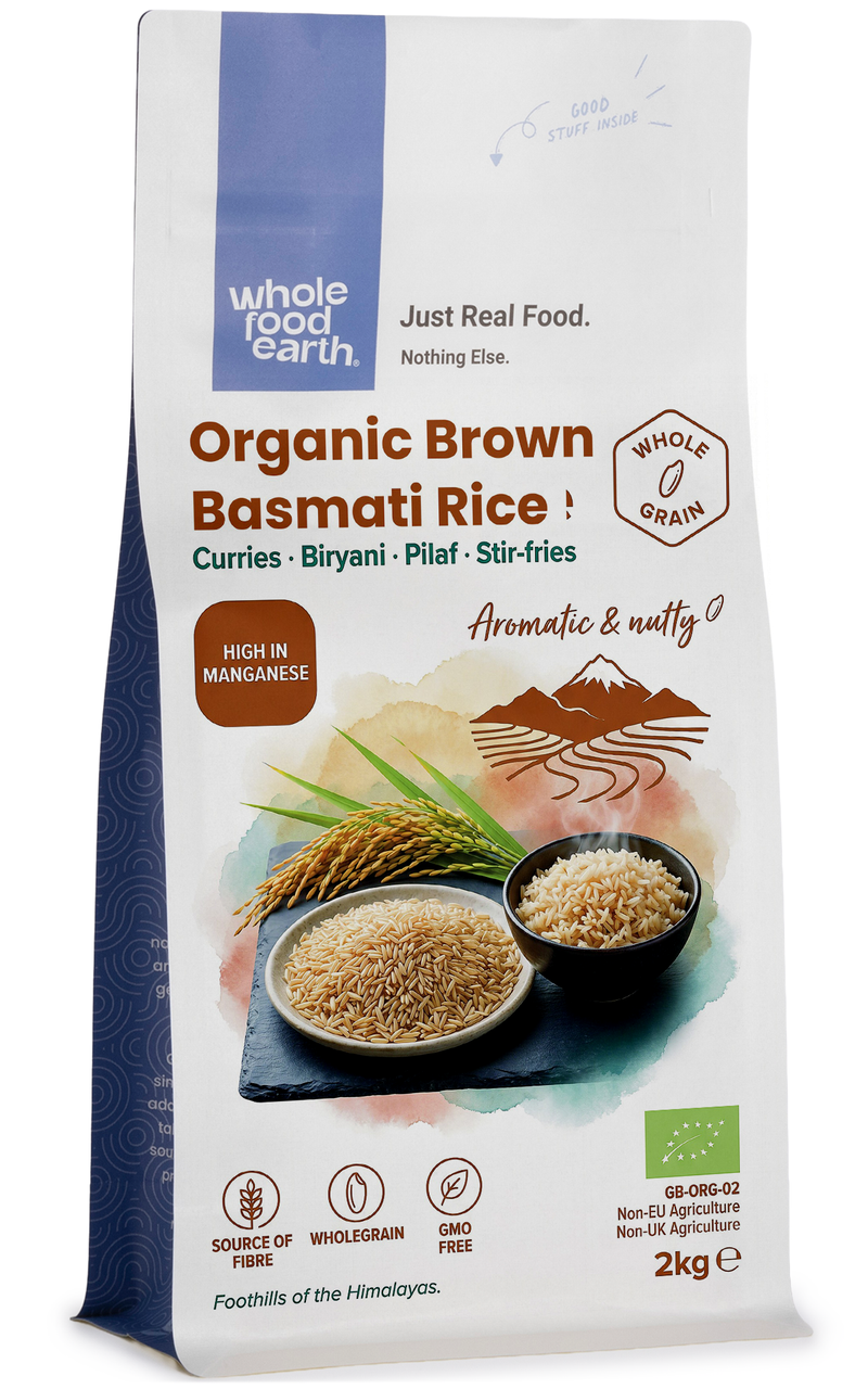 Organic Brown Basmati Rice