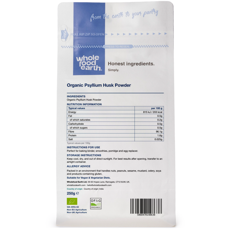 Organic Psyllium Husk Powder