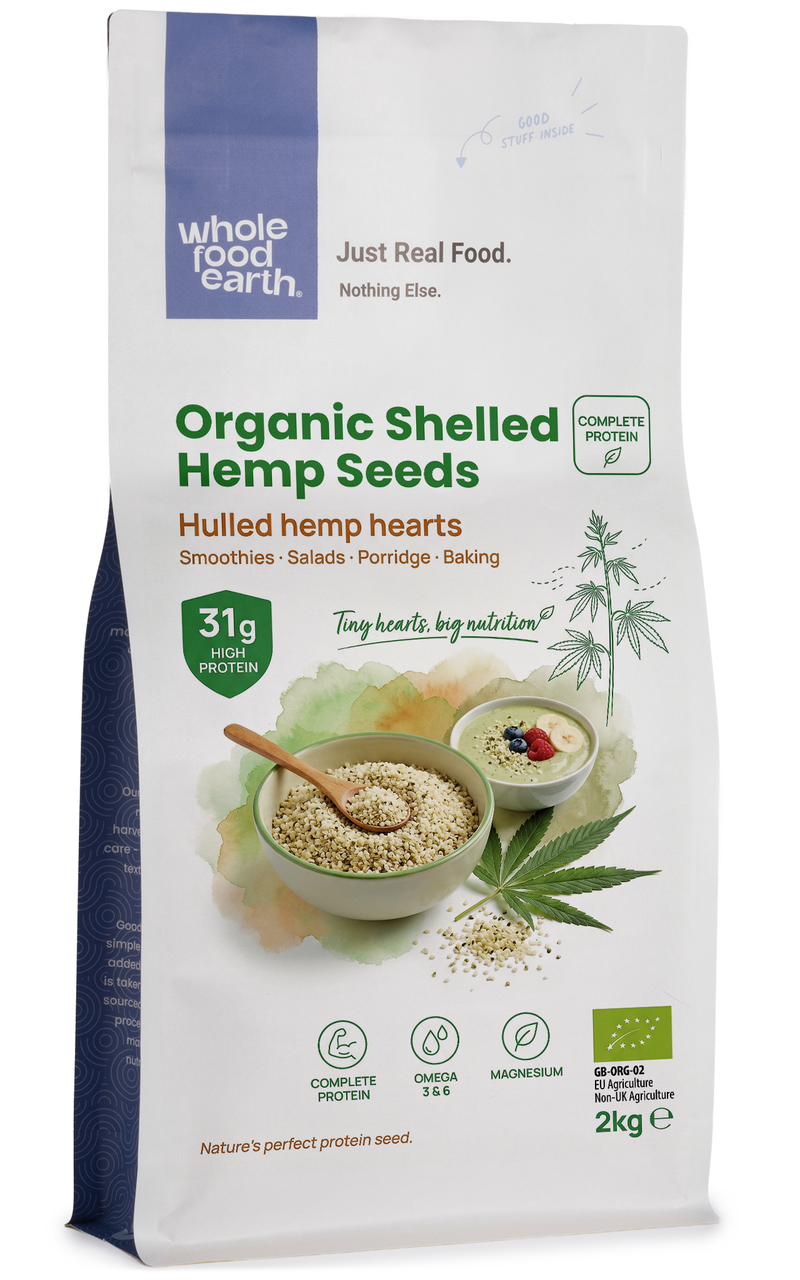 Organic Shelled Hemp Seeds