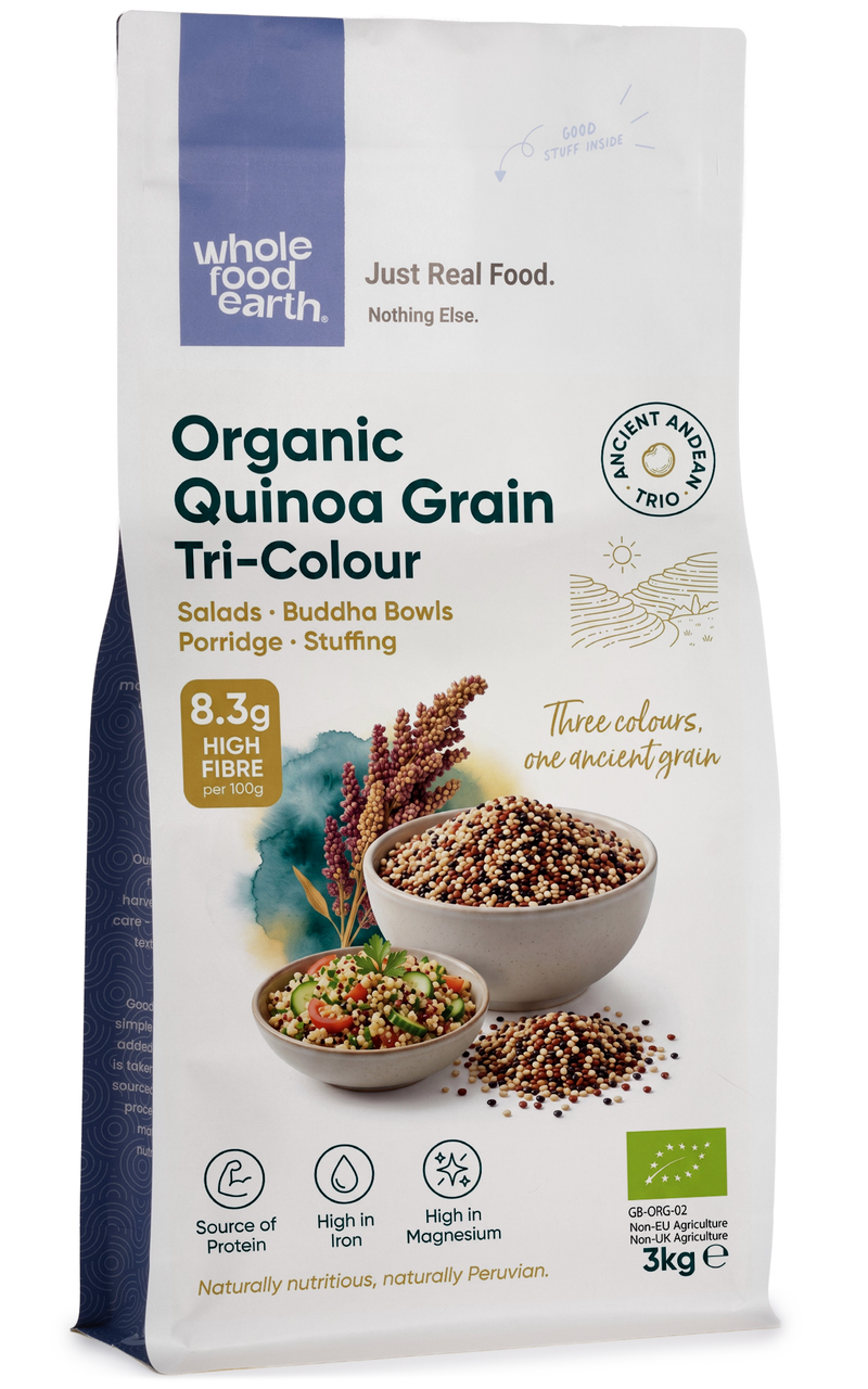 Organic Quinoa Grain (Tri - Colour)