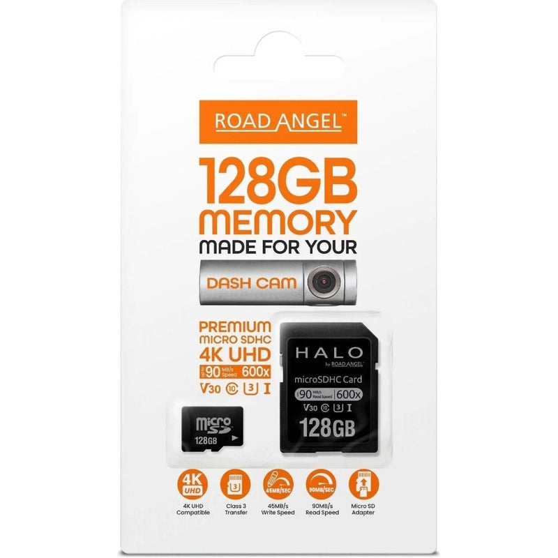 Road Angel RSD128 Dashcam Optimised 128GB MicroSD Card