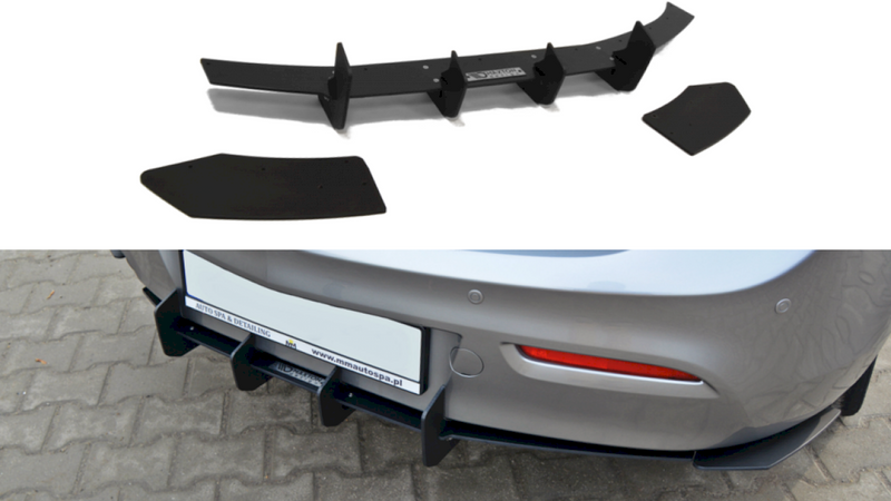 Maxton Design - MAZDA 3 MK2 SPORT (PREFACE) REAR DIFFUSER & REAR SIDE SPLITTERS
