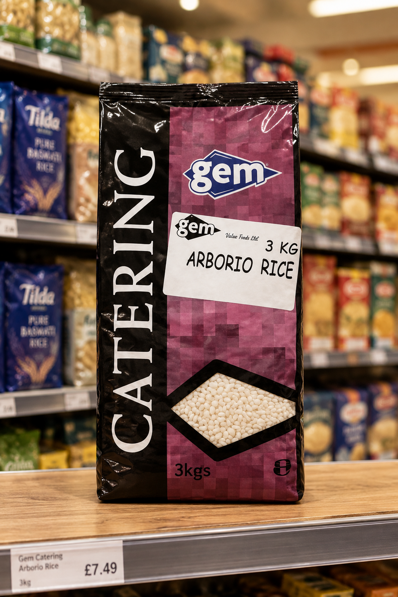Gem Catering Arborio Rice 3Kg