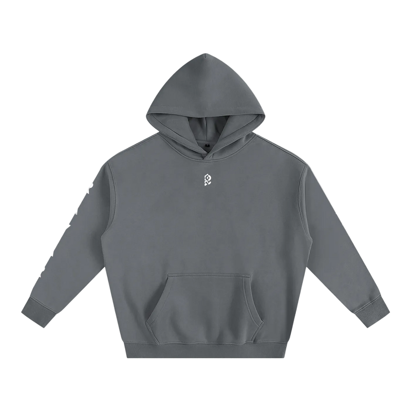 Ravar Arm-Print Heavyweight Hoodie