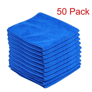 50X LARGE MICROFIBRE CLEANING AUTO CAR DETAILING SOFT CLOTHS TOWEL DUSTER WASH - InStock
