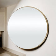 50X50CM GOLD BEVELLED MIRROR - InStock