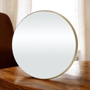 50X50CM GOLD BEVELLED MIRROR - InStock