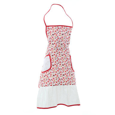 Apron | Red Daisy