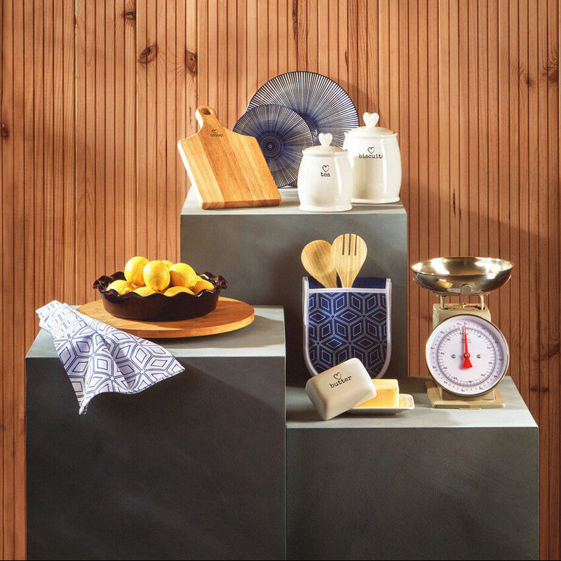 Set of 3 Tea Towels | Modern Retro