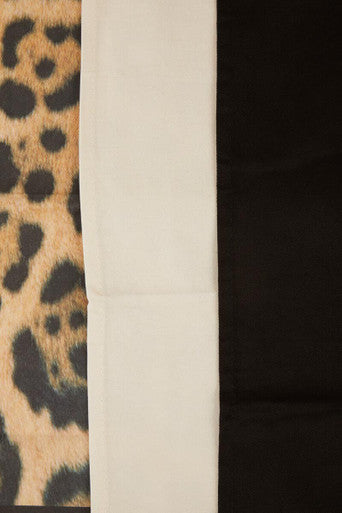 Set of 3 Tea Towels in Leopard Print | London Leo