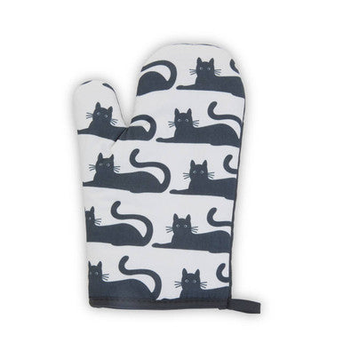 Single Oven Glove | Black Cat
