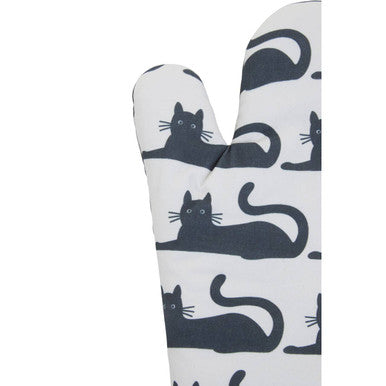Single Oven Glove | Black Cat