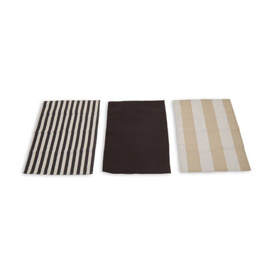 Set of Three Tea Towels | Stripe