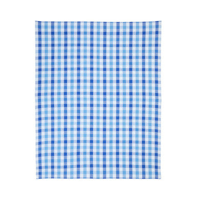 Thread and Loom Blue CheckTablecloth