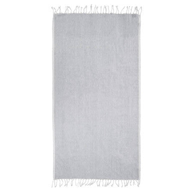 Grey Hammam Beach Towel | Thread and Loom