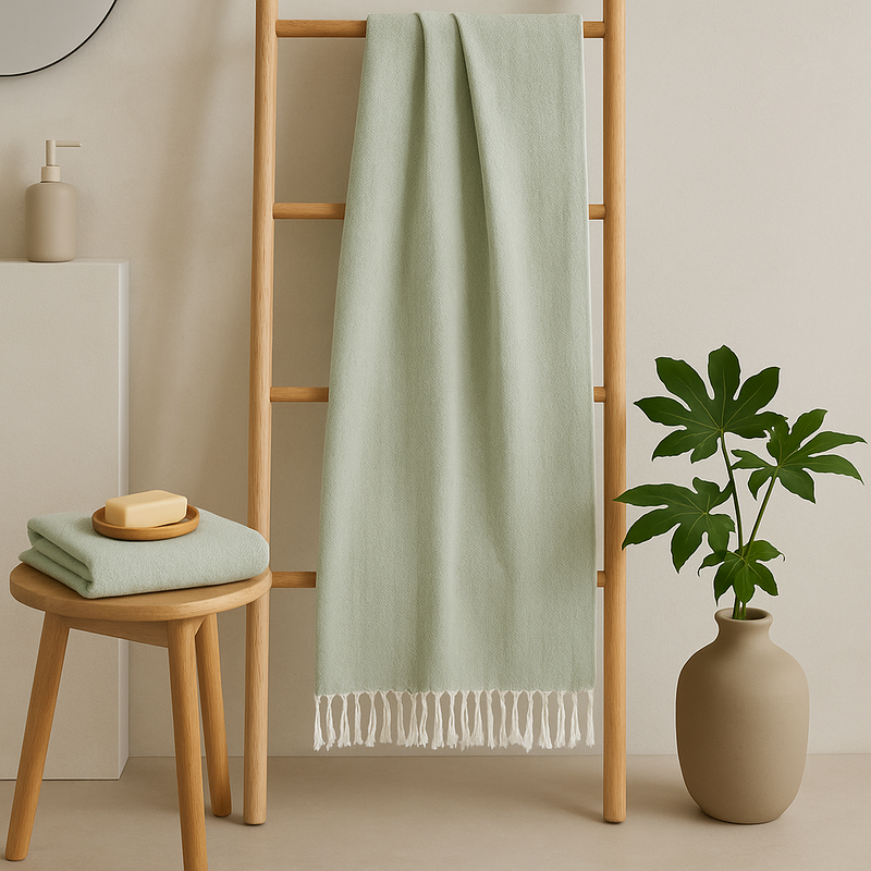 Desert Sage Hammam Towel | Thread & Loom