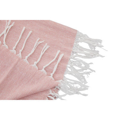 Coral Hammam Towel | Thread & Loom