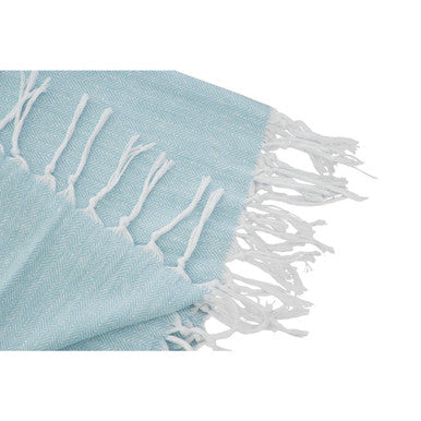Heritage Blue Hammam Towel | Thread and Loom