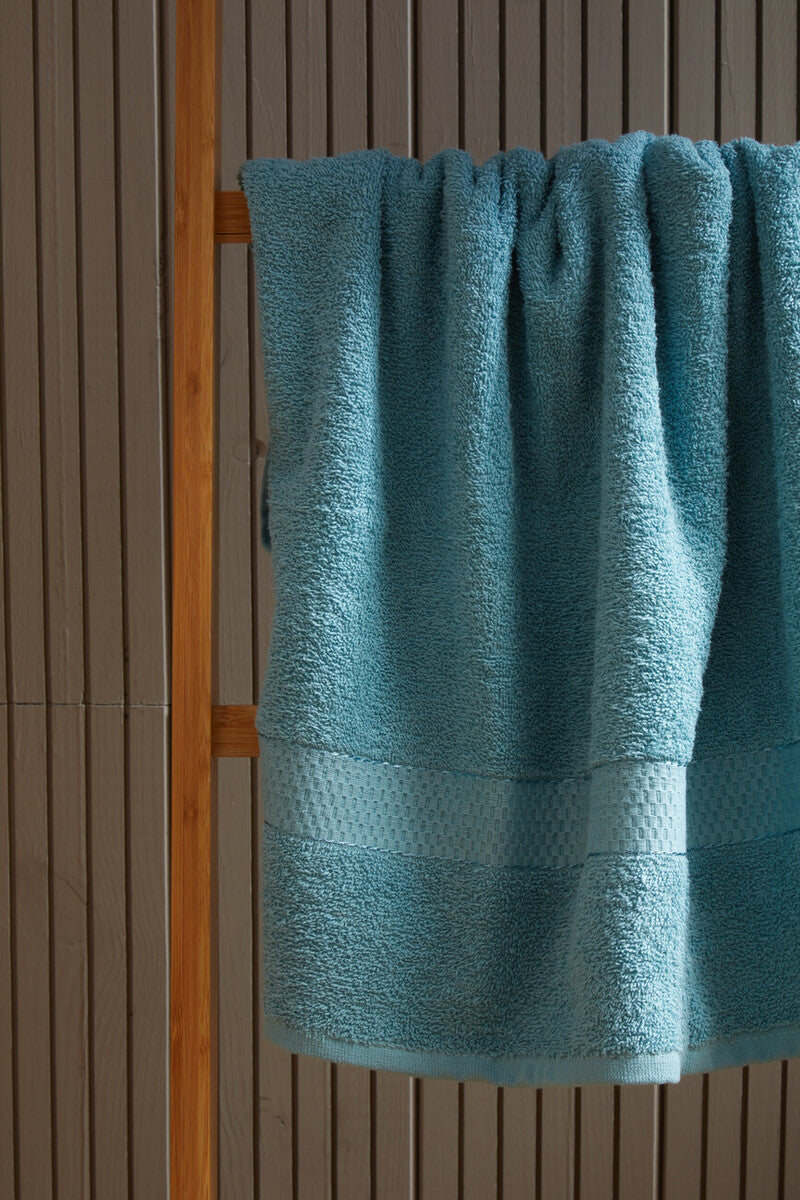 6 Piece Dusty Turquoise Towel Set | Thread and Loom