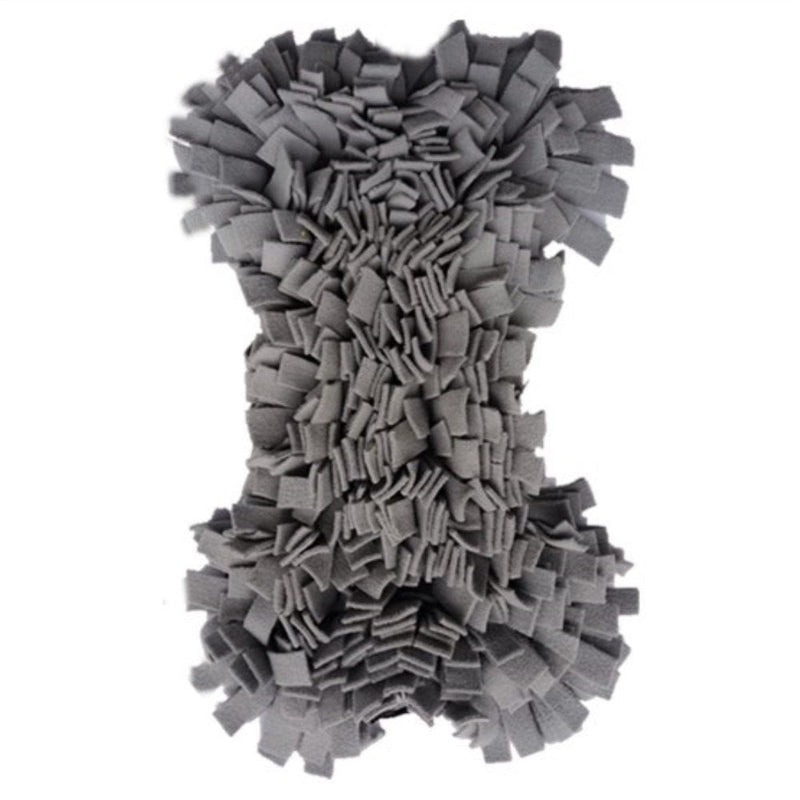 Bone toy pet sniffing pad