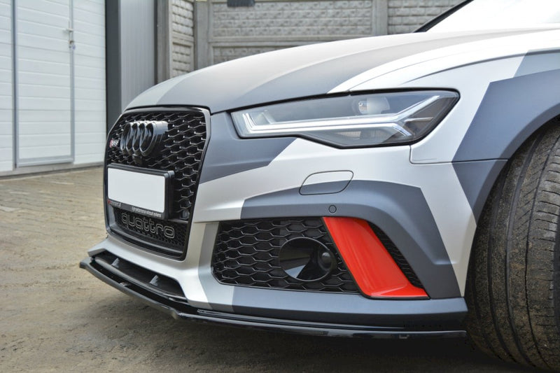 Maxton Design - FRONT SPLITTER V.1 AUDI RS6 C7