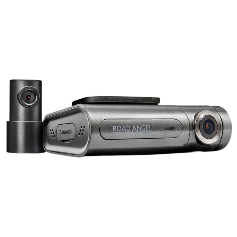 Road Angel Halo Pro Deluxe 2K Dual Front & Rear Dash Cam with 64GB SD & Hardwire Kit