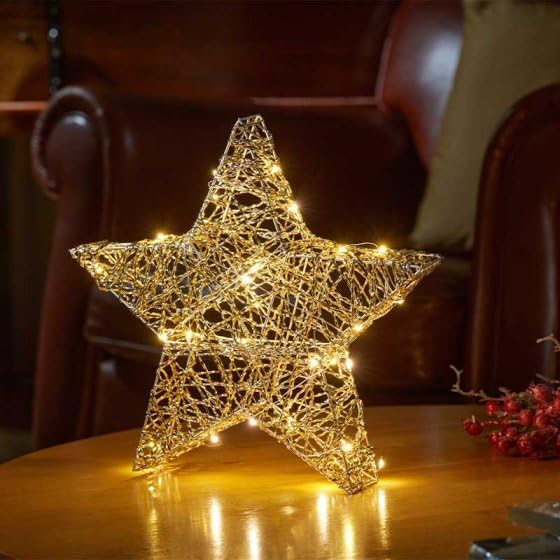 20 cm LED Light Up Christmas Star