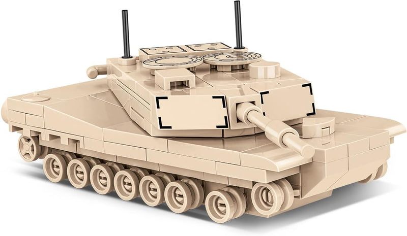COBI 3106 M1A2 Abrams Tank Building Set – WWII Collection, 174 Pieces